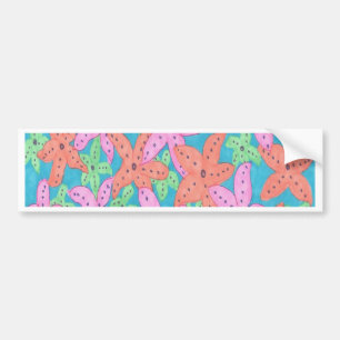 Autocollant De Voiture Motif Tropical Starfish