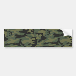 Autocollant De Voiture Motif vert de camo