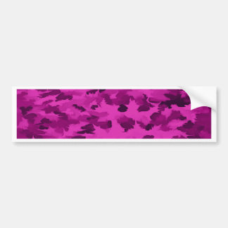 Autocollant De Voiture Motif Violet Camouflage