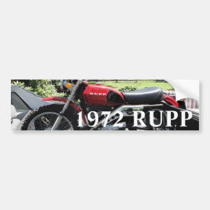 Autocollant De Voiture Moto 1972 de Rupp