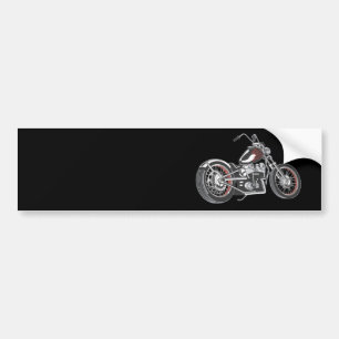 Autocollant De Voiture Moto Cool 60s Chopper