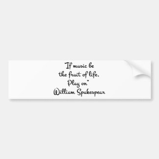 Autocollant De Voiture musicFruit