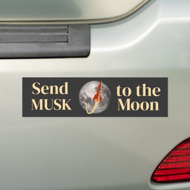 Autocollant De Voiture Musk Bumpersticker (En voiture)
