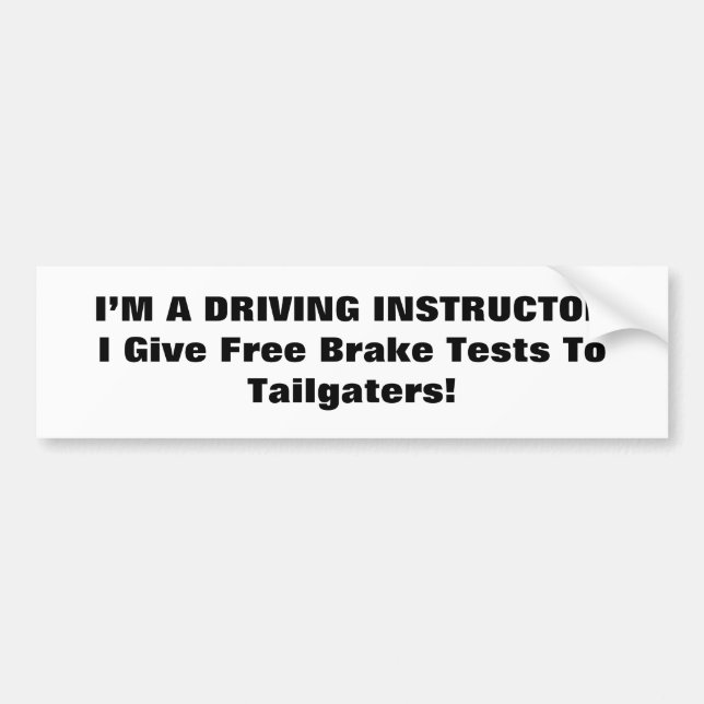 Autocollant De Voiture N'aiment pas mon entraînement ? série (Devant)