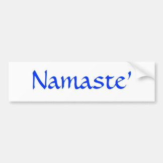 Autocollant De Voiture Namaste
