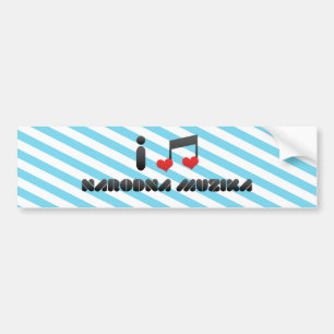 Autocollant De Voiture Narodna Muzika