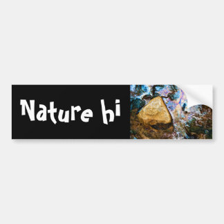 Autocollant De Voiture nature abstraite eau morte
