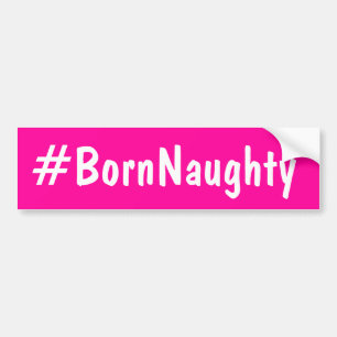 Autocollant De Voiture Naughty Naughty