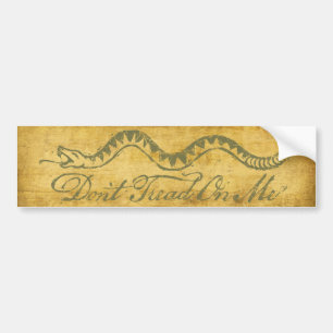 Autocollant De Voiture Ne marchez pas sur moi l'adhésif pour pare-chocs