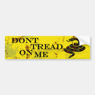 Autocollant De Voiture Ne marchez pas sur moi - le drapeau de Gadsden