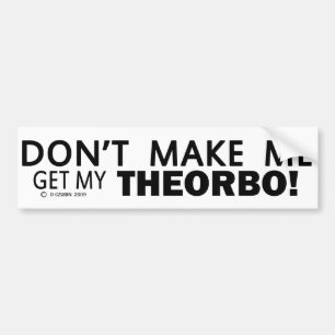 Autocollant De Voiture Ne Me Faites Pas Obtenir Mon Théorbo Bumper