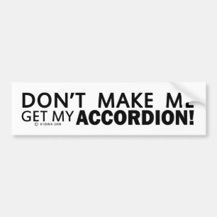 Autocollant De Voiture Ne m'incitez pas à obtenir mon pare-chocs
