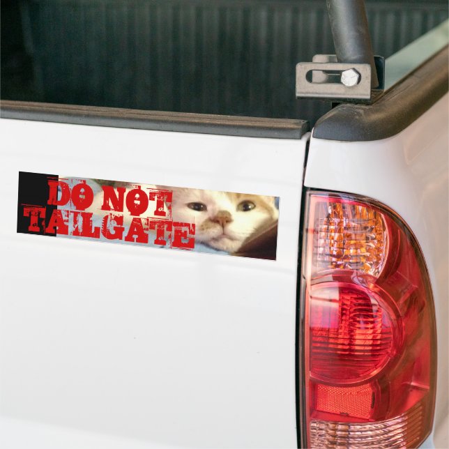 Autocollant De Voiture Ne pas Tailgate - Je vous regarde (Sur camion)