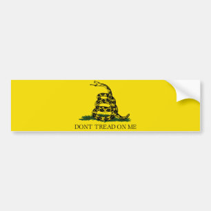 Autocollant De Voiture Ne pas taper sur le drapeau de Me Gadsden