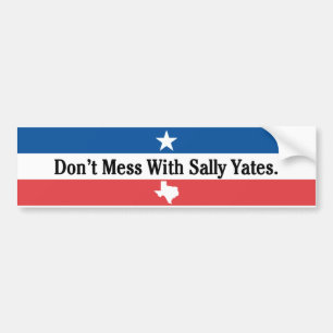Autocollant De Voiture Ne salissez pas avec la sortie Yates