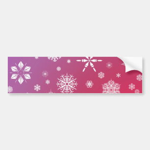 Autocollant De Voiture Neige tombante