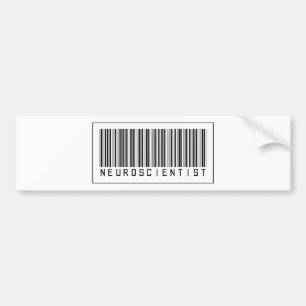 Autocollant De Voiture Neurologiste de code barres