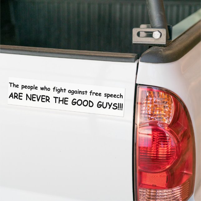 Autocollant De Voiture Never good guys (Sur camion)
