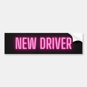 Autocollant De Voiture New Driver Bumper Sticker