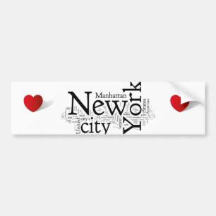 Autocollant De Voiture New York City