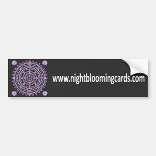 Autocollant De Voiture Nightblooming carde l'adhésif pour pare-chocs