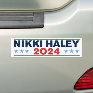 Autocollant De Voiture Nikki Haley 2024