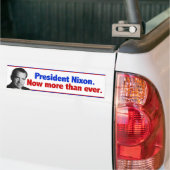 Autocollant De Voiture Nixon maintenant plus que jamais (On Truck)