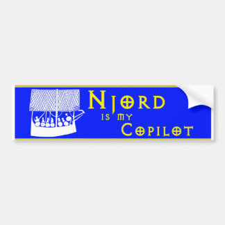 Autocollant De Voiture "Njord est adhésif pour pare-chocs de mon