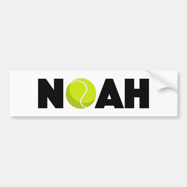 Autocollant De Voiture Noah Tennis (Devant)