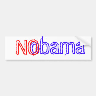 Autocollant De Voiture NObama