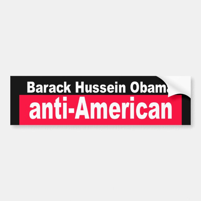 Autocollant De Voiture nobama_0124 (Devant)