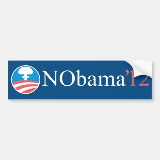 Autocollant De Voiture NObama 12