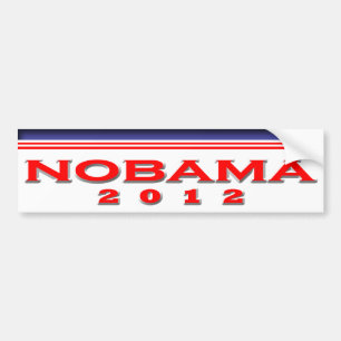 Autocollant De Voiture Nobama 2012