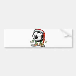 Autocollant De Voiture Noël de football