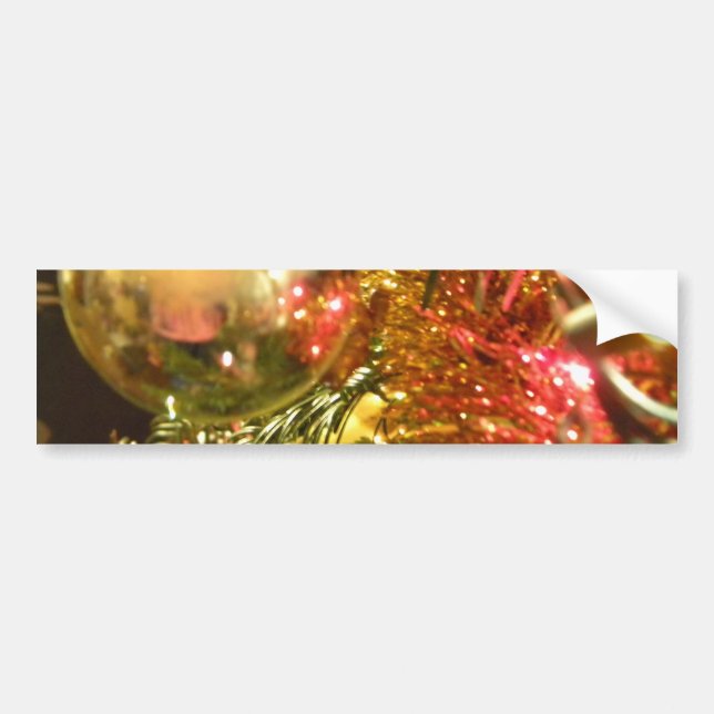 Autocollant De Voiture Noël se reflétant (Devant)