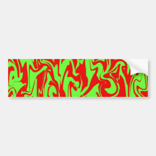 Autocollant De Voiture Noël Swirl