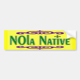 Autocollant De Voiture NOLa natif