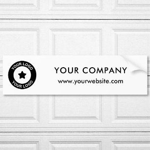 Autocollant De Voiture Nom de logo d'entreprise personnalisé et site Web