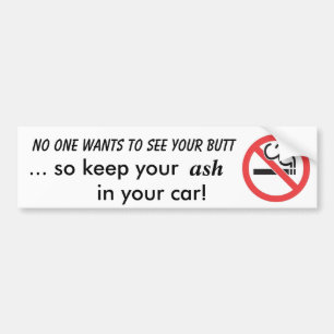 Autocollant De Voiture Non-fumeurs
