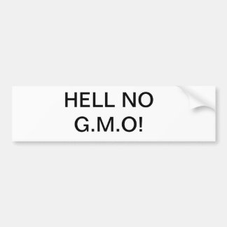 Autocollant De Voiture Non G.M.O mangent organique