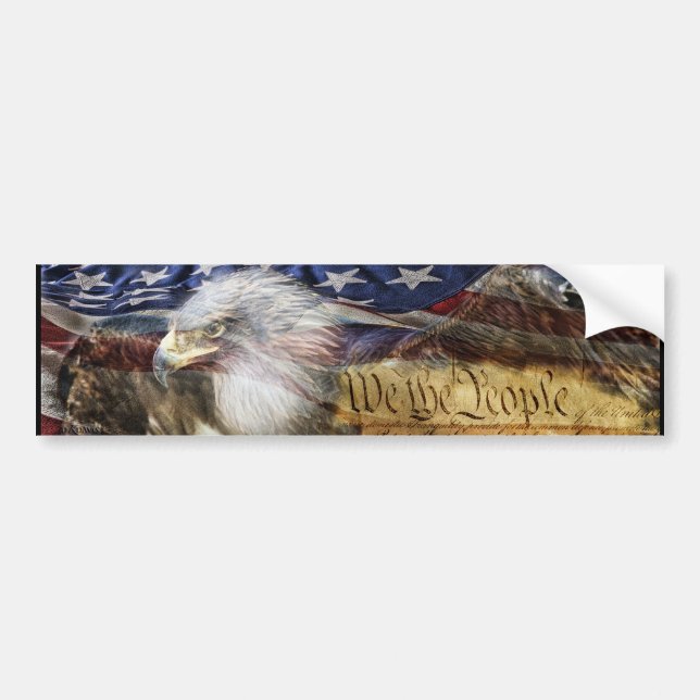 Autocollant De Voiture Nous les personnes (Devant)