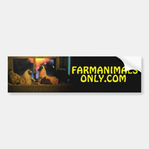 Autocollant De Voiture Nous nous sommes rencontrés sur Farmanimalsonly.co