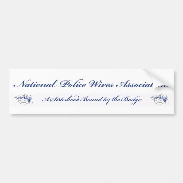 Autocollant De Voiture NPWA Bumpersticker (Devant)