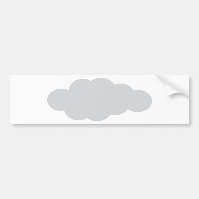 Autocollant De Voiture nuage 9 (Devant)