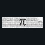 Autocollant De Voiture Numéro noir d'origine pi jour symbole mathématique<br><div class="desc">Numéro noir d'origine pi jour symbole mathématique</div>
