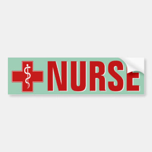 Autocollant De Voiture Nurse Rod of Asclepius