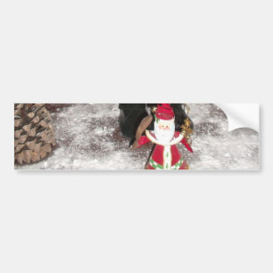 Autocollant De Voiture Nutcracker Teddy Bear Collection de Noël