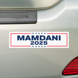 Autocollant De Voiture NYC Zohran Mamdani Maire 2025