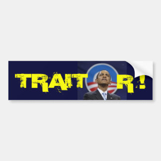 Autocollant De Voiture obama1, TRAIT, R !