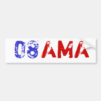 Autocollant De Voiture Obama 08 Bumpersticker